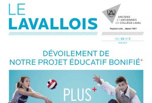 Infolettre Collège Laval, Journal Le Lavallois, Le Lavallois